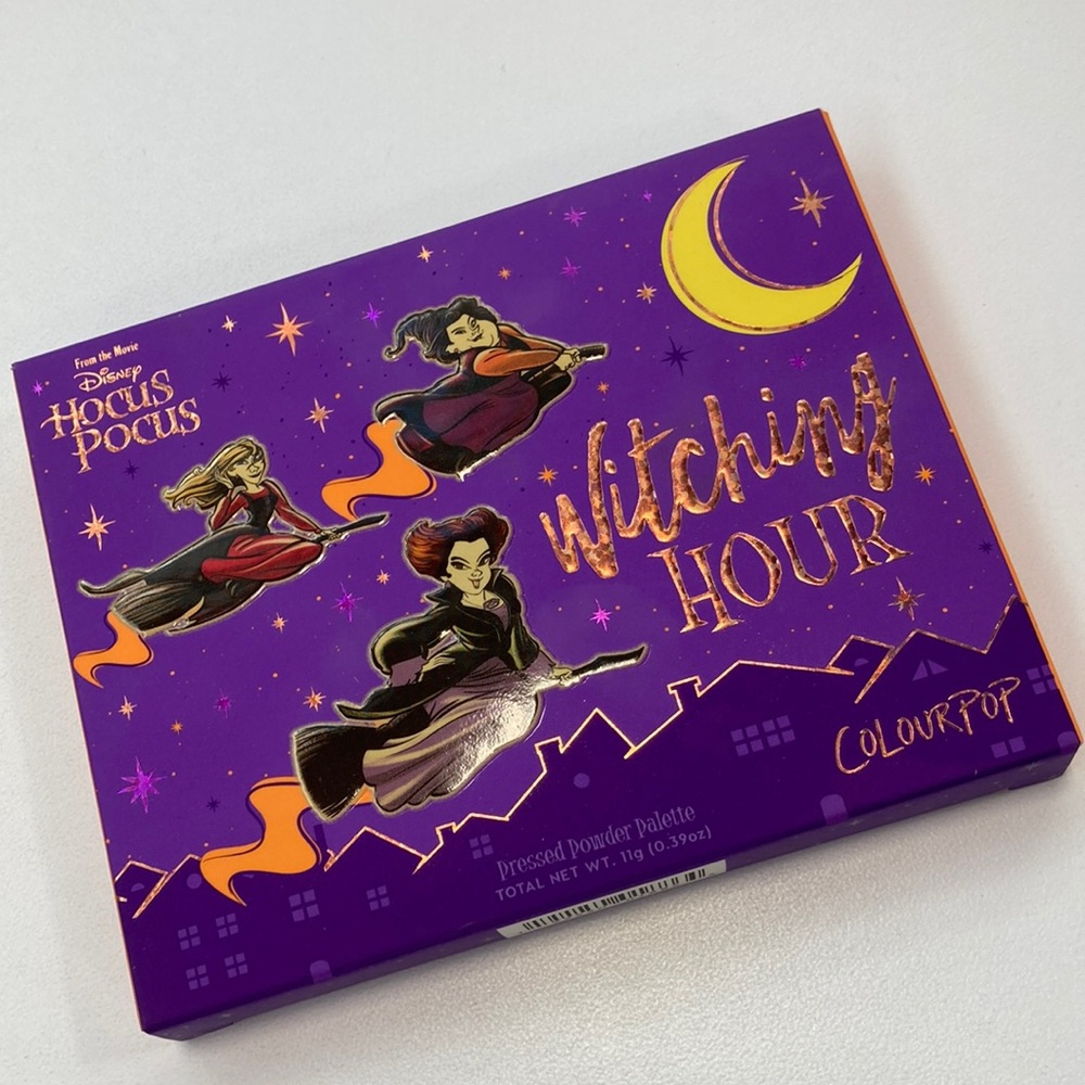 Gently Used Colourpop Disney Hocus Pocus Witching Hour 12 Pan Palette